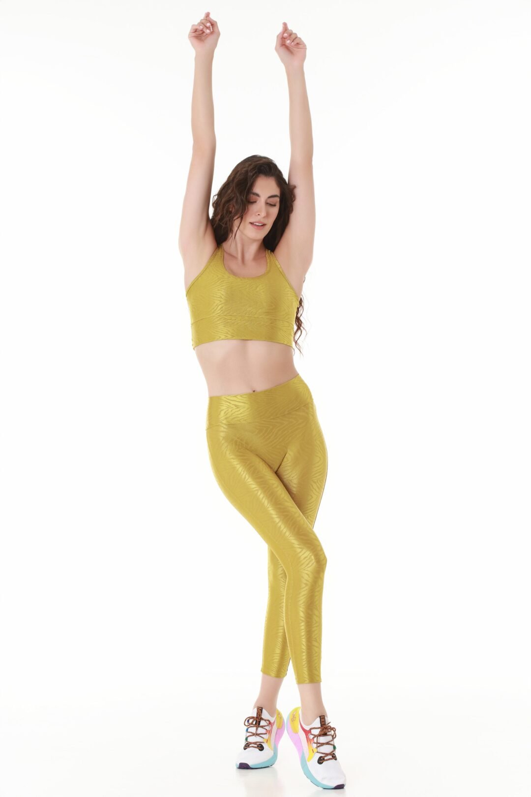 Stunning sparkle Gold ZebraPrint Leggings