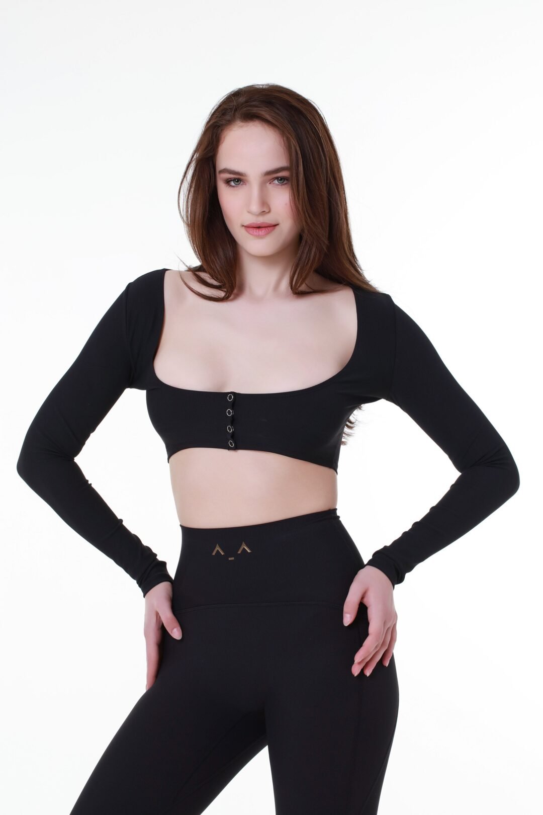 Edge Longsleeve Black Sports Top