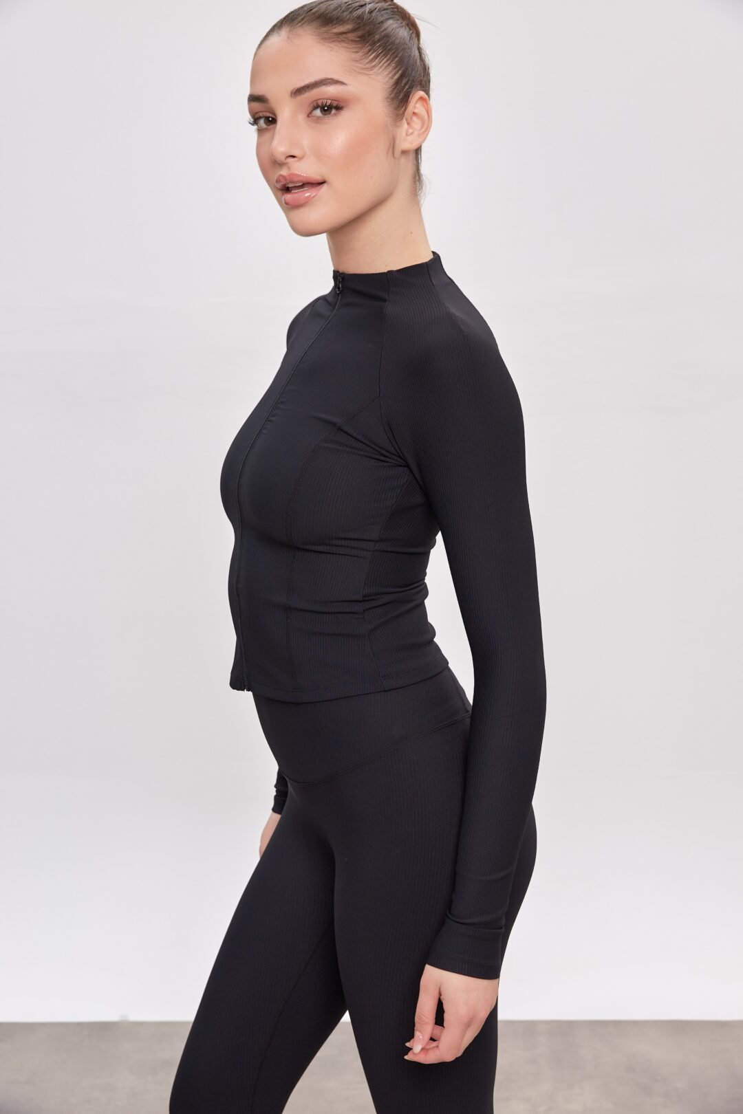 Sleek Fit Zip Jacket