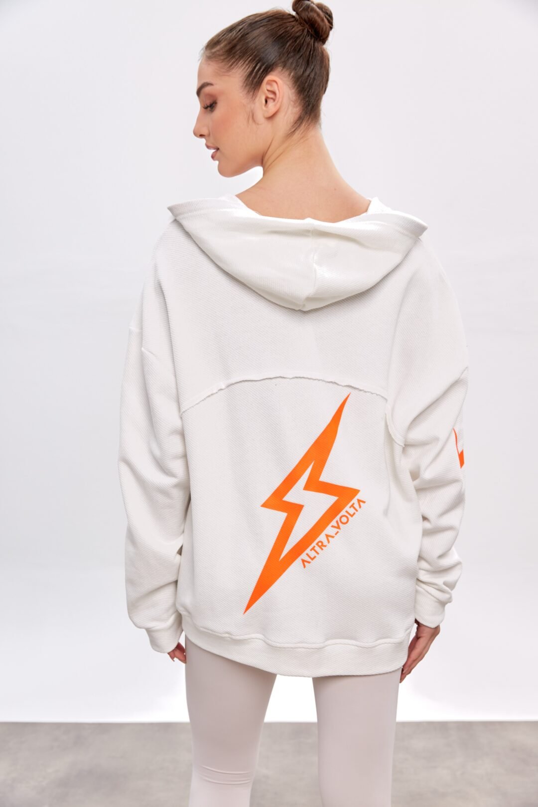 Lightning Bolt Zip-Up Hoodie