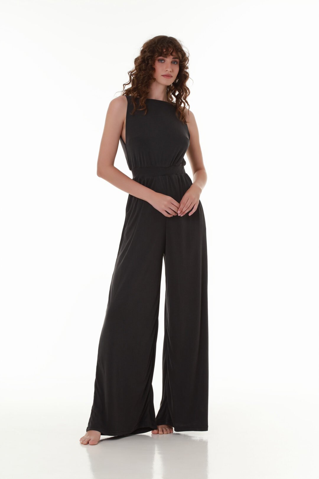 Nocturnal Elegance Evening Jumpsuit